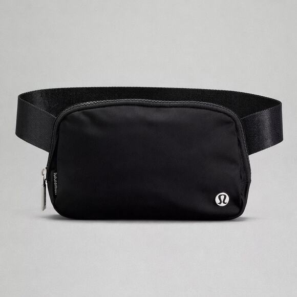 Lululemon Handbags - Lululemon Everywhere Belt Bag 1L Classic Black Crossbody Water Repellent Travel